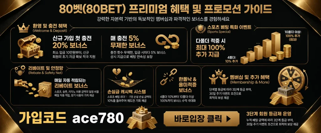 80벳 바로가기및 이벤트참조